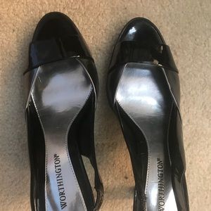 Worthington dressy slingback heels size 8
